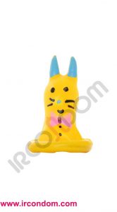 کاندوم عروسکی گربه زرد مدل YELLOW CAT