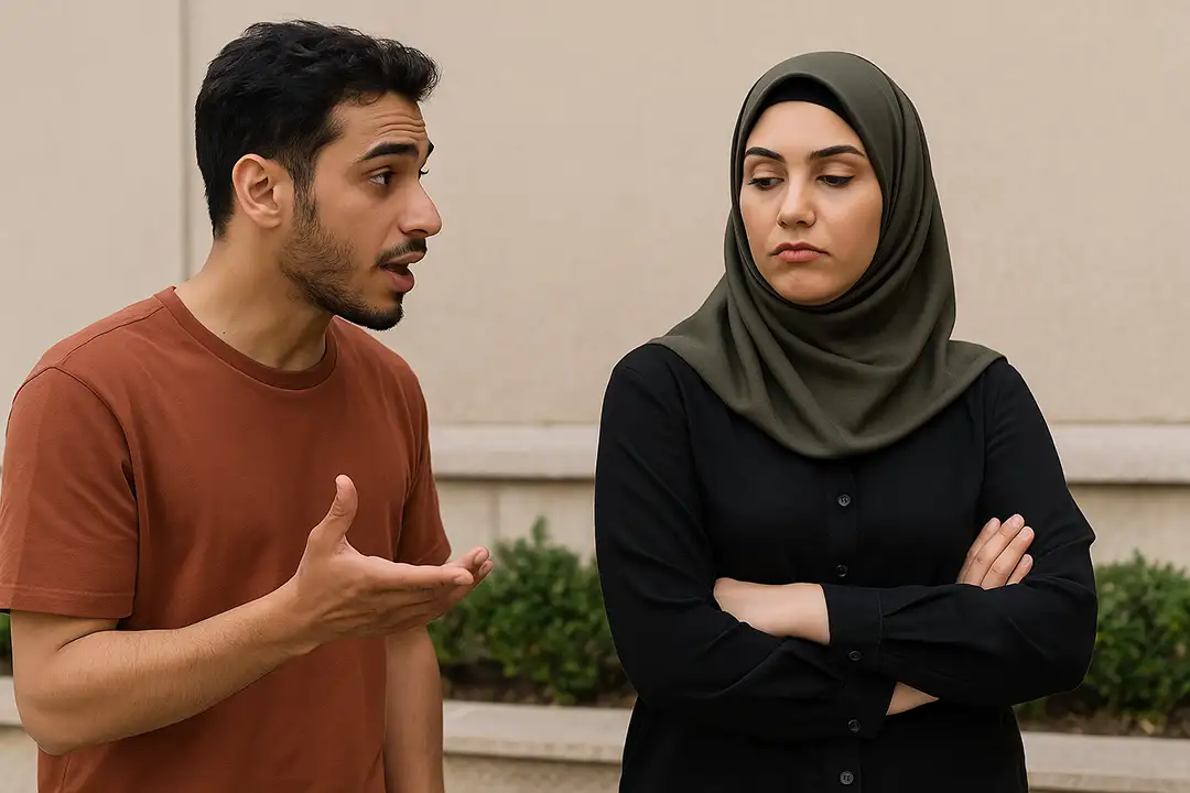 وقتی دختری بی محلی میکند